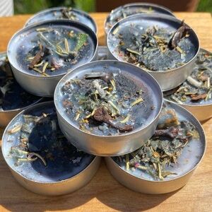 Tealight Spell Candles: Banishing & Breakthrough